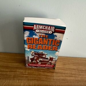 ARMCHAIR READER - THE GIGANTIC READER PAPERBACK BOOK